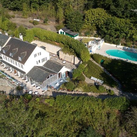 Logis Hotel Le Belle Rive Najac Eksteriør billede